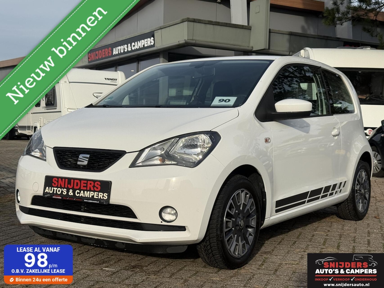 SEAT Mii - 1.0 Sport EcoFuel 1.0 Sport EcoFuel,super zuinig autorijden - AutoWereld.nl