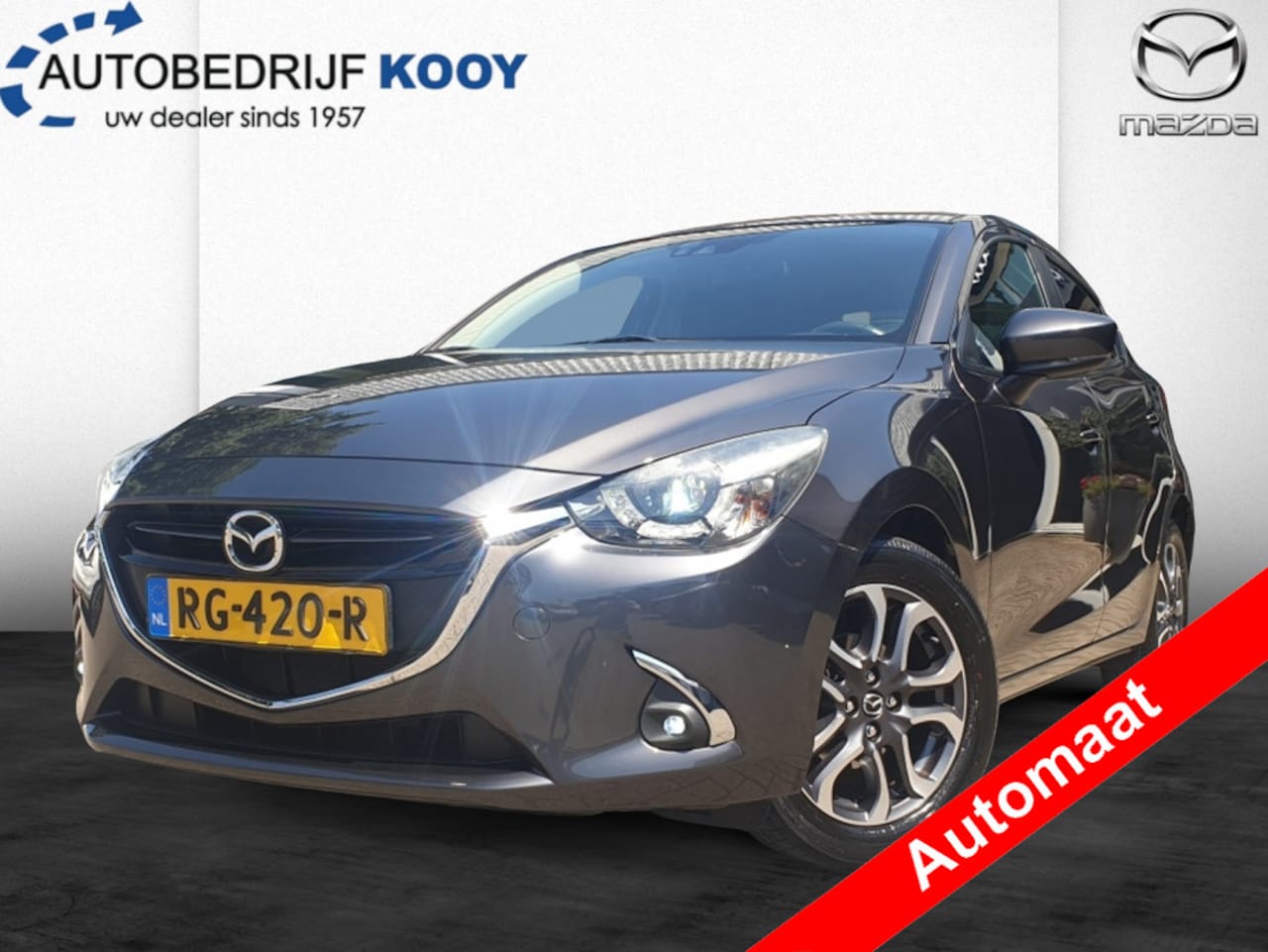 Mazda 2 - 1.5 Skyactiv GT-M Automaat / Navi / Cruise / Clima - AutoWereld.nl