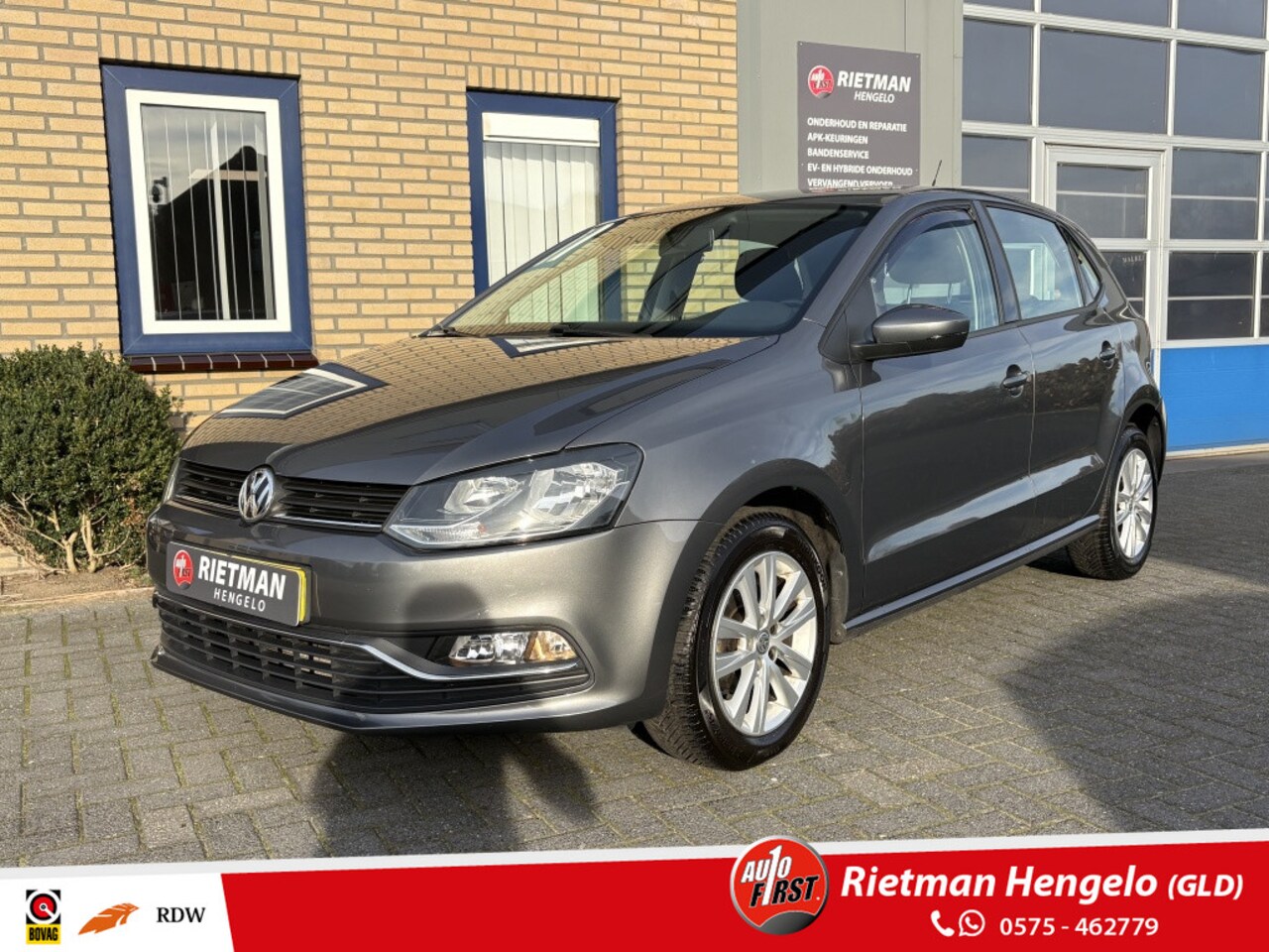 Volkswagen Polo - 1.2 TSI Edition R AIRCO-NAVI-TREKHAAK - AutoWereld.nl