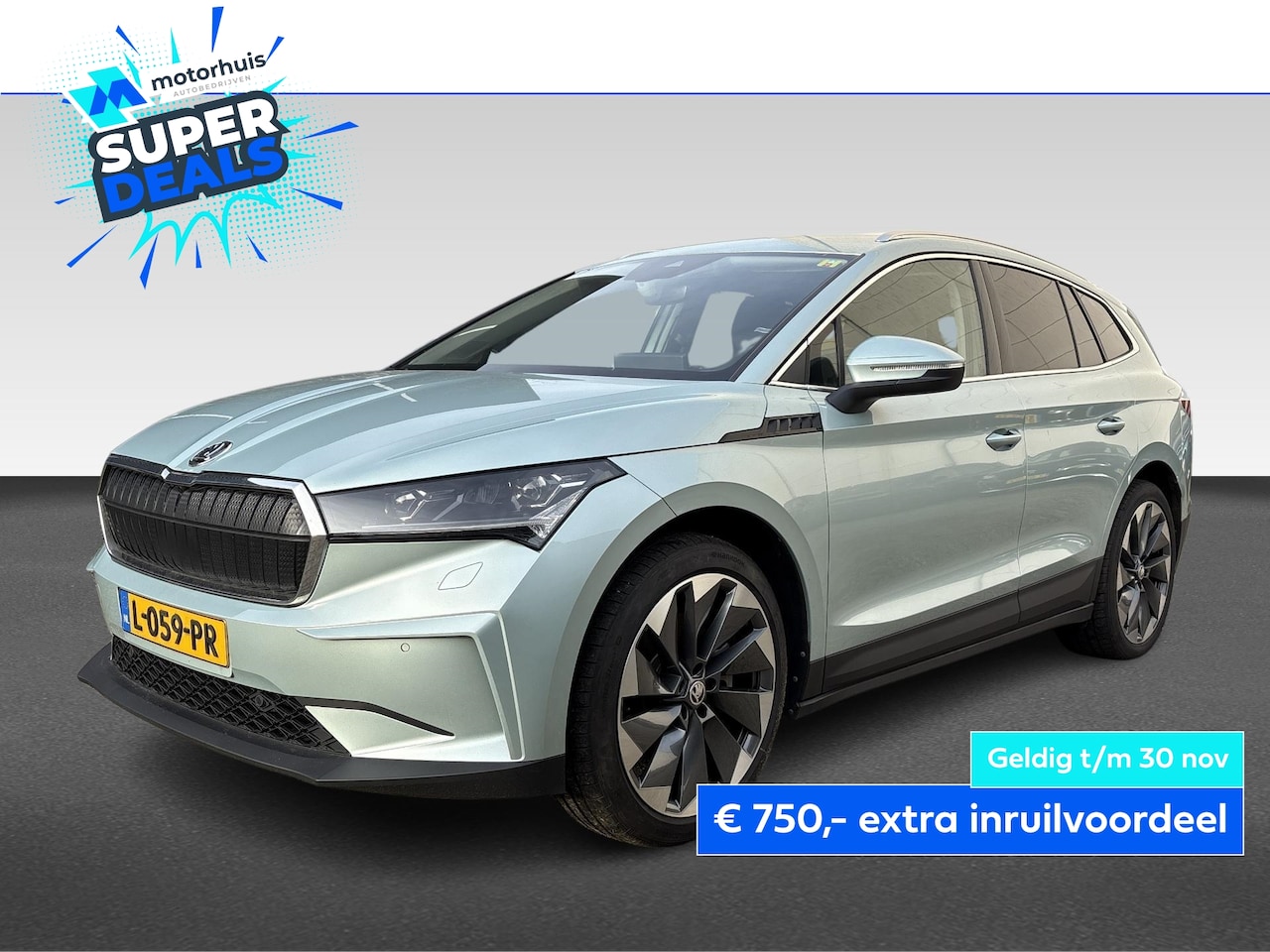 Skoda Enyaq iV - 80 COMFORT PACK 21INCH NAVI LED CAMERA NAP 204PK - AutoWereld.nl