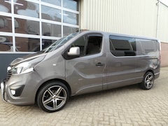 Opel Vivaro - 1.6 CDTI 120pk L2H1 DC Sport EcoFlex Airco, Cruise, Navigatie, 19"Lmv, Pdc, Camera, Trekha