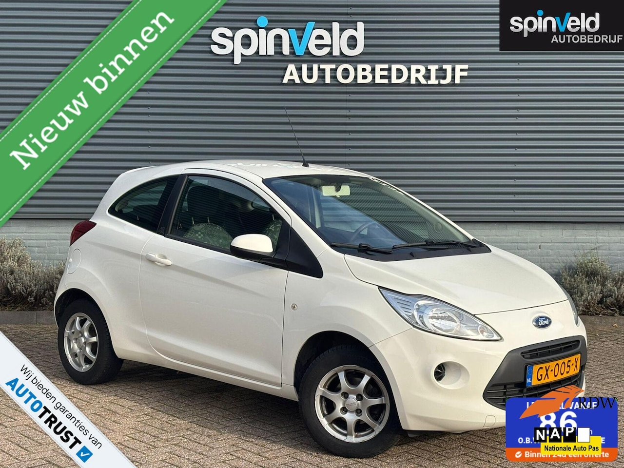Ford Ka - 1.2 Style start/stop BJ`15 NAP NL 1ste eig Dealer onderhouden - AutoWereld.nl