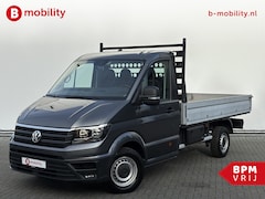 Volkswagen Crafter - 35 2.0 TDI Automaat L3 Laadbak Highline Pick-Up Trekhaak 3000kg | Apple CarPlay | Achterui
