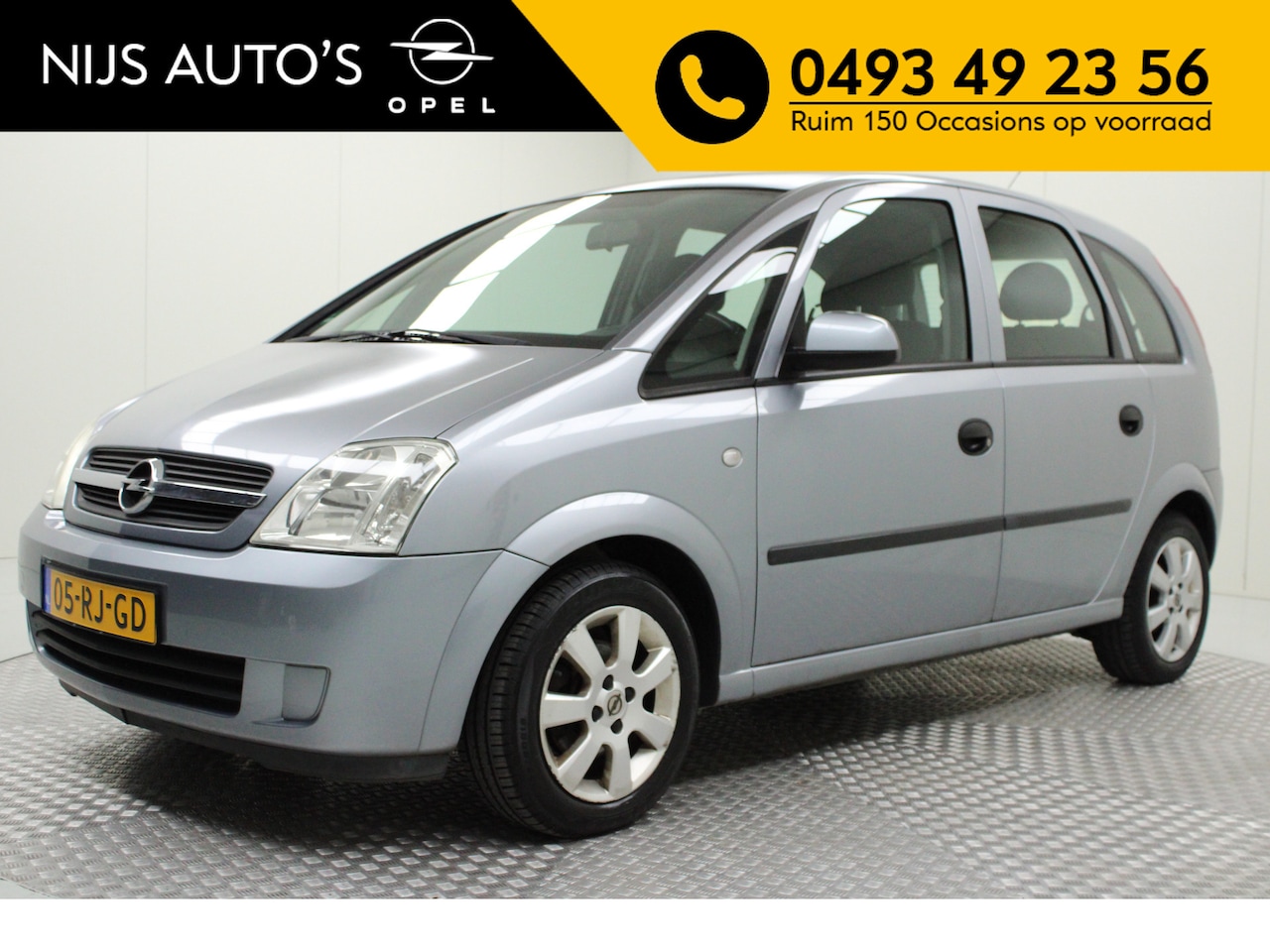 Opel Meriva - 1.4-16V Maxx Cool | incl. nw APK | afneembare trekhaak | airco | radio cd | elektr. verste - AutoWereld.nl