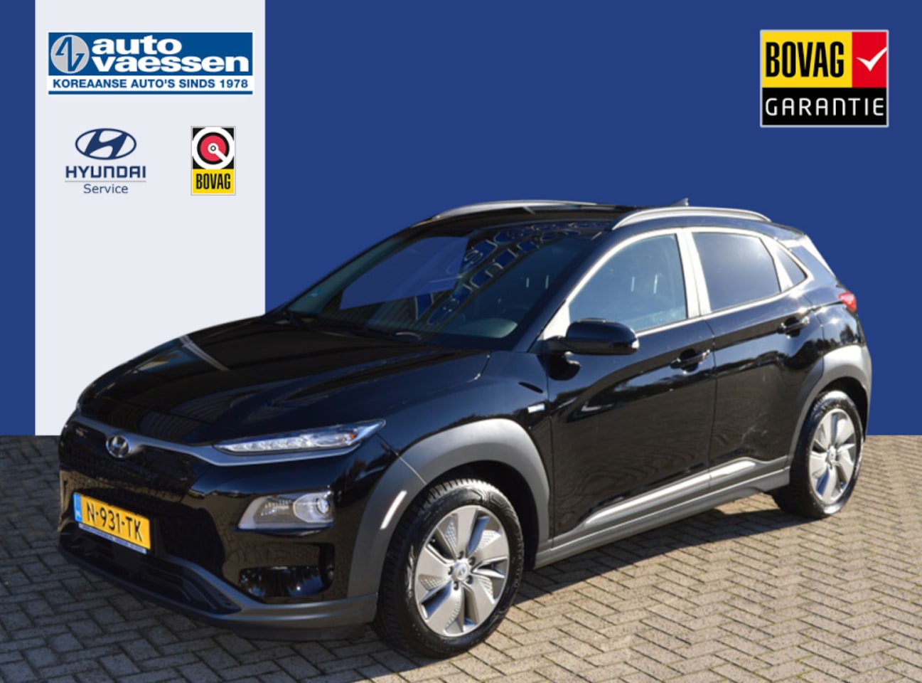 Hyundai Kona Electric - EV 64 kWh Navi Camera 440km op 1 lading! - AutoWereld.nl