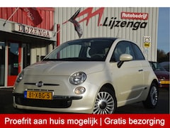 Fiat 500 - 0.9 TwinAir Lounge Cruise l Leer | Pano | Airco | LMV | Bluetooth | Radio/CD