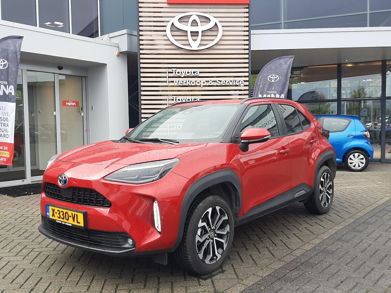 Toyota Yaris Cross - 1.5 HYBRID DYNAMIC ALL-SEASON NAVI KEYLESS LM-VELGEN AD-CRUISE APPLE/ANDROID CAMERA DAB+ - AutoWereld.nl