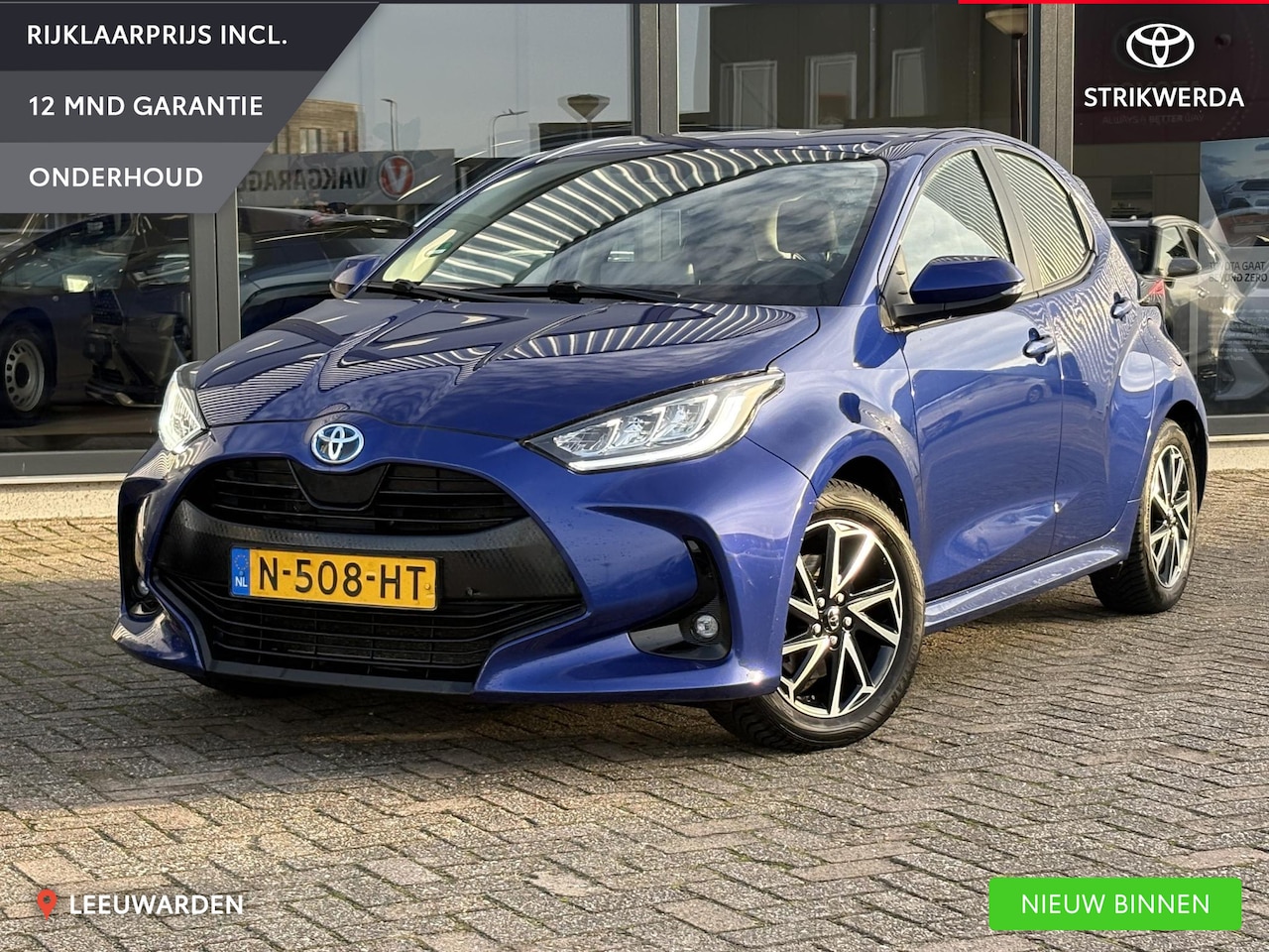 Toyota Yaris - 1.5 Hybrid Dynamic Parkeersensoren | Navigatie | startknop - AutoWereld.nl