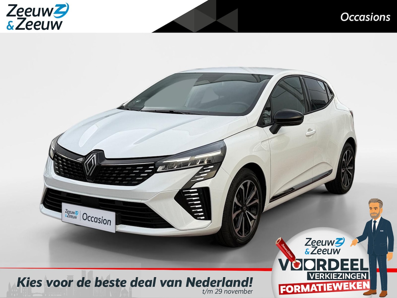 Renault Clio - 1.0 TCe 90 GPF techno | Navigatie | Cruise/Climate Control | Stoel/Stuurverwarming | Apple - AutoWereld.nl