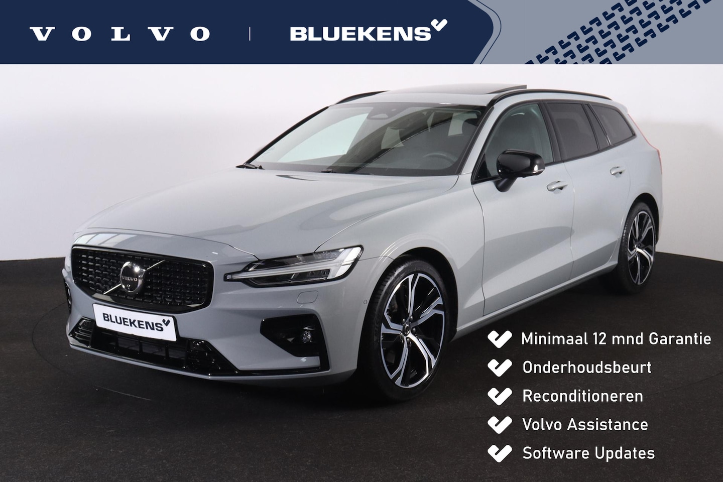 Volvo V60 - B4 Plus Dark - Panorama/schuifdak - IntelliSafe Assist & Surround - 360º Camera - Harman/K - AutoWereld.nl