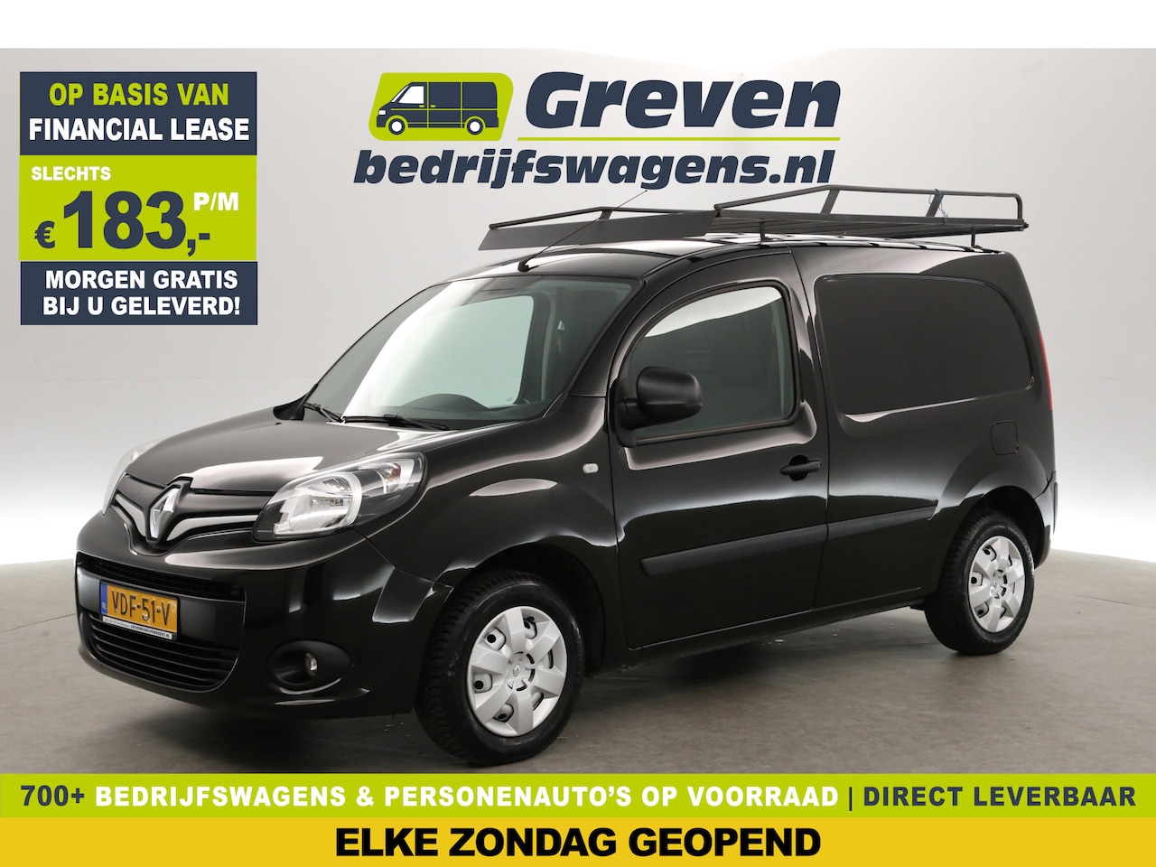 Renault Kangoo - 1.5 dCi | Airco | Cruise | Trekh. | Imperiaal | Parkeersens. - AutoWereld.nl