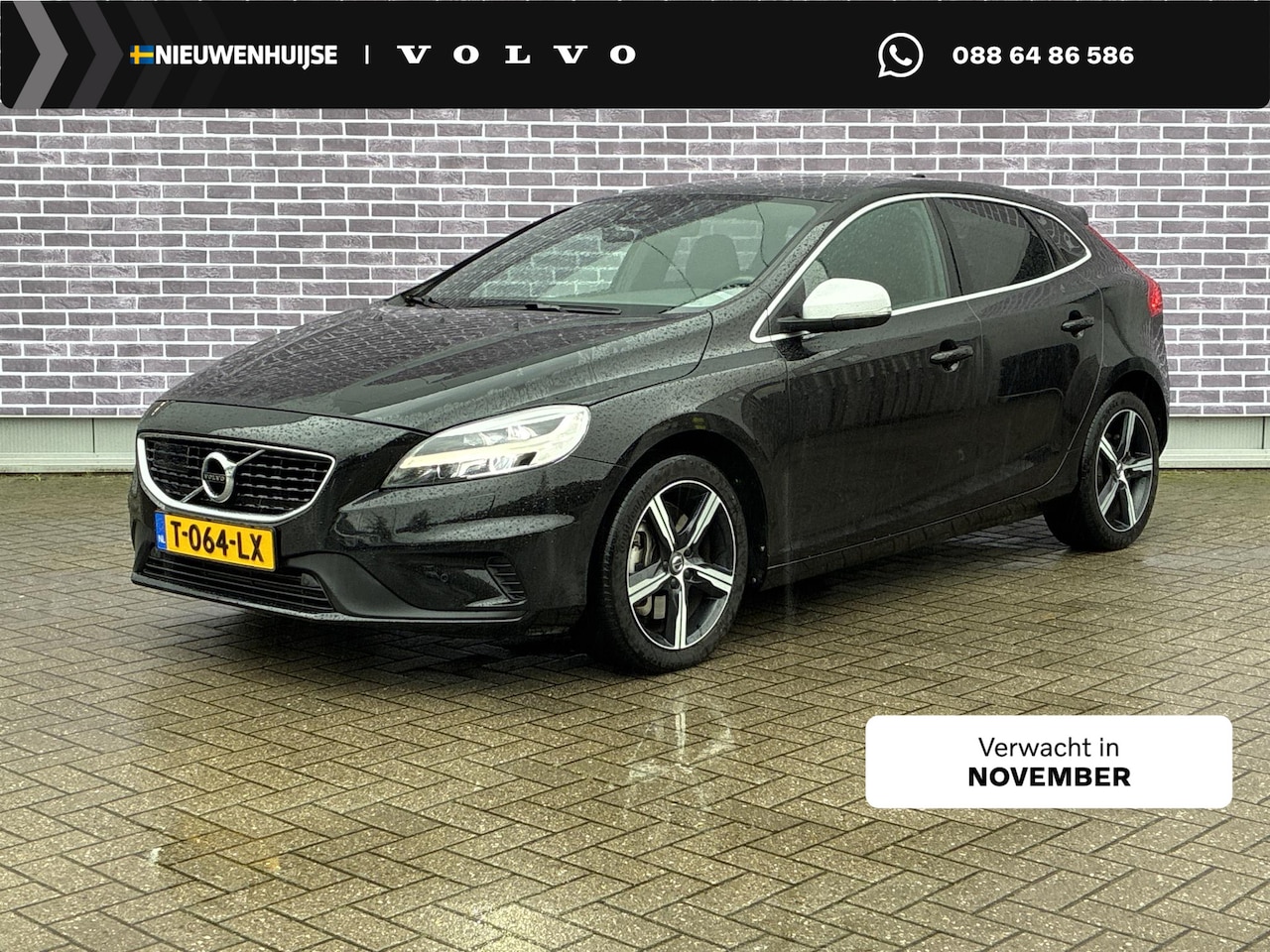 Volvo V40 - 2.0 T4 R-Design | Adaptieve Cruise Control | Stoelverwarming | Leder | Panoramadak | Parke - AutoWereld.nl