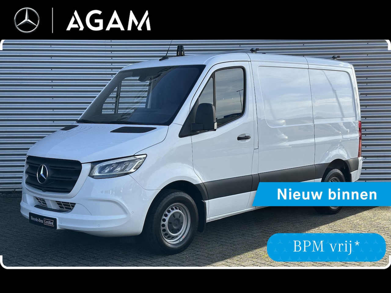 Mercedes-Benz Sprinter - 317 CDI Automaat Airco Carplay Leer Led L1H1 - AutoWereld.nl
