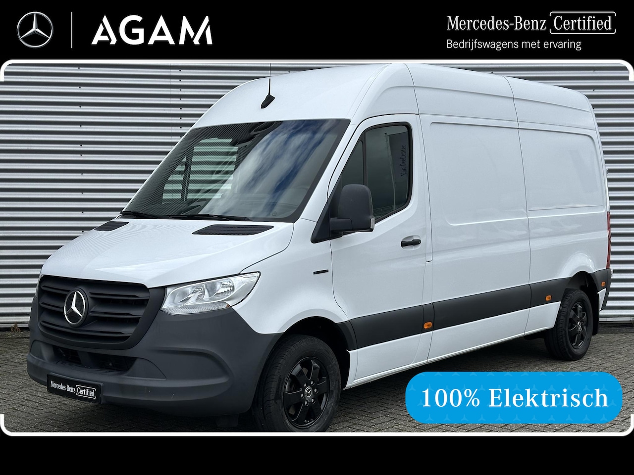 Mercedes-Benz eSprinter - L2H2 Snelladen Leer Camera Airco 41kWh 100% Elektrisch - AutoWereld.nl