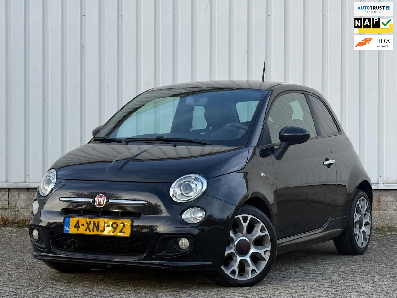 Fiat 500 - 0.9 TwinAir Turbo 500S ClimateControle,LederBekleding,ElektrischeRamen,LMV,PDC,N.A.P! - AutoWereld.nl