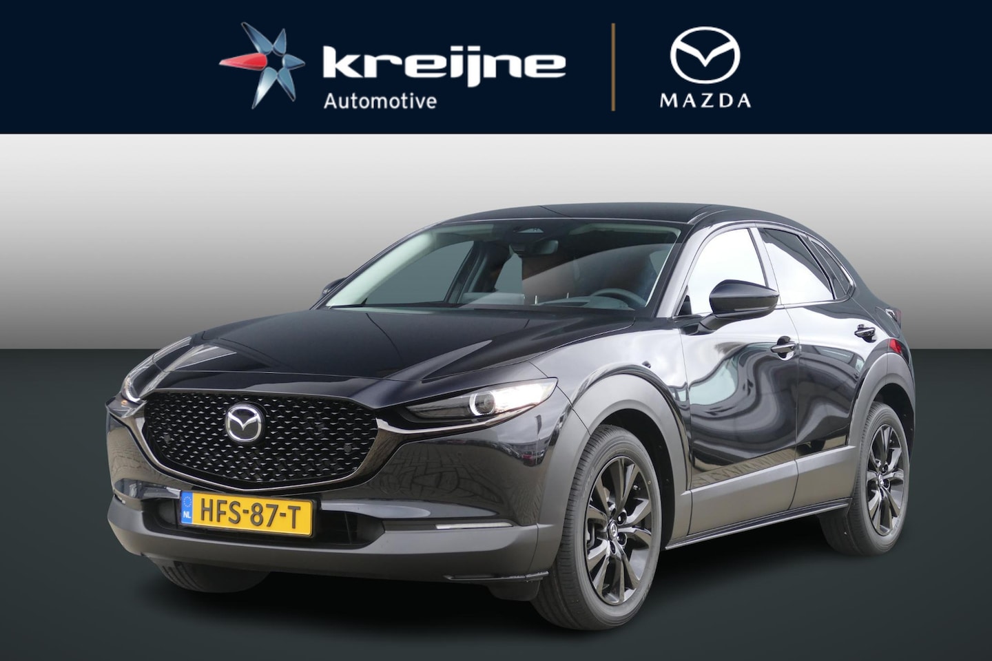 Mazda CX-30 - 2.0 e-SkyActiv-X M Hybrid Nagisa | Black Line | Navi | Cruise | Apple/Android | - AutoWereld.nl