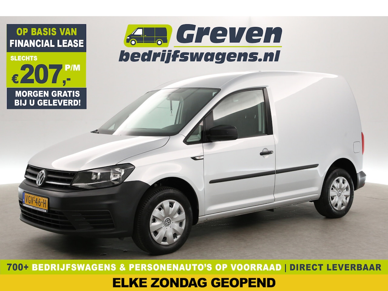 Volkswagen Caddy - 2.0 TDI BMT | Airco | Trekh. | Schuifdeur | Elektrpakket - AutoWereld.nl