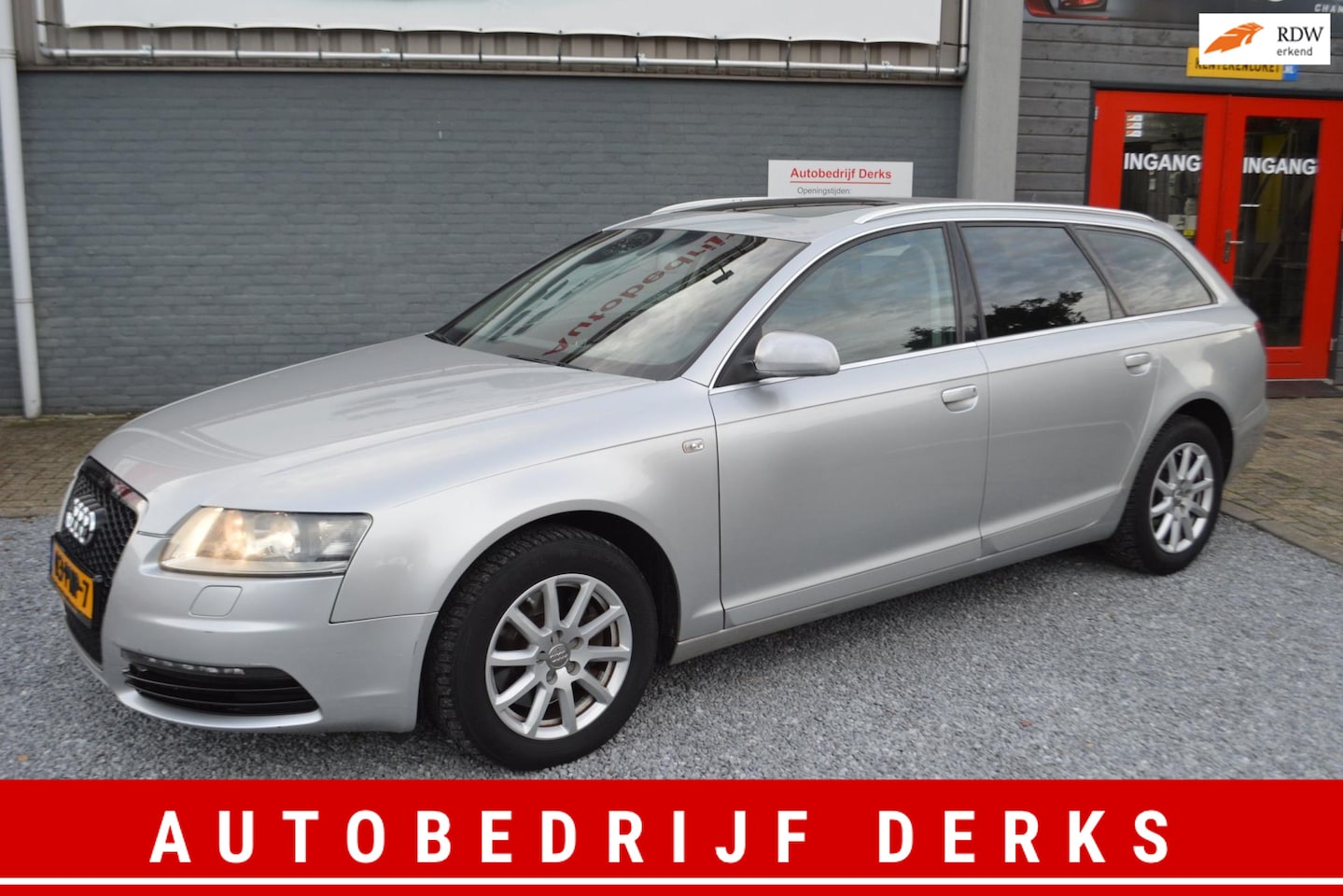 Audi A6 Avant - 2.0 TFSI AUT Airco Leer Bj 2011 Xenon - AutoWereld.nl