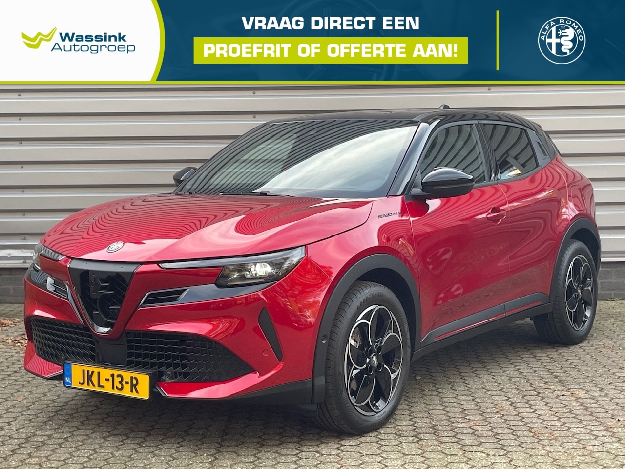 Alfa Romeo Junior - 54 kWh 156pk Elettrica Speciale I Sabelt Sportstoelen | CarPlay | Navigatie | Alcantara St - AutoWereld.nl