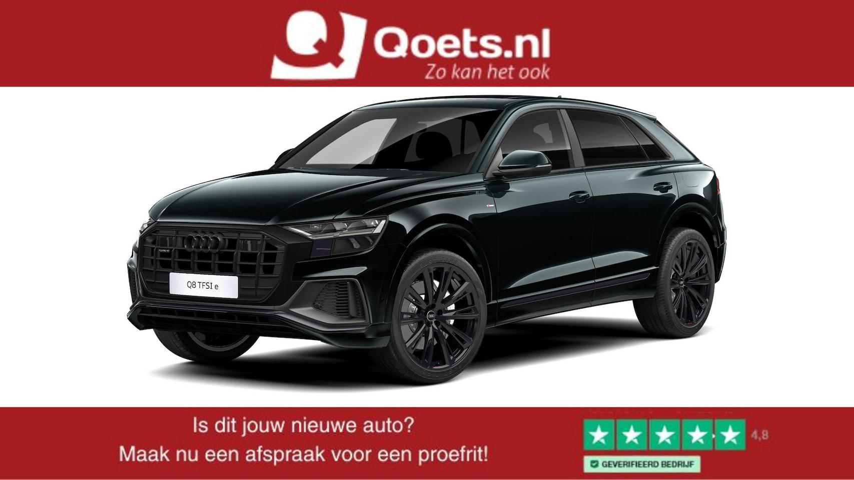 Audi Q8 - 55 TFSI e quattro Pro Line S Panoramadak - Privacy glas - Sportstoelen - Elektrisch verwar - AutoWereld.nl