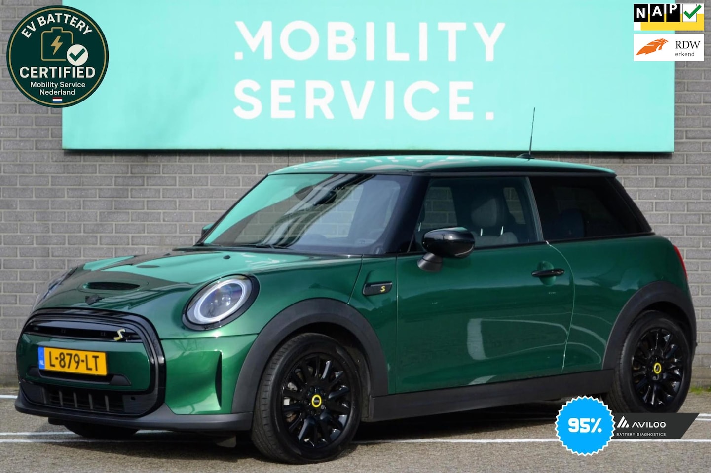 MINI Mini-Electric - Classic 33 kWh SOH95% AUT Clima Cruise CarPlay Keyless LED LMV PDC - AutoWereld.nl