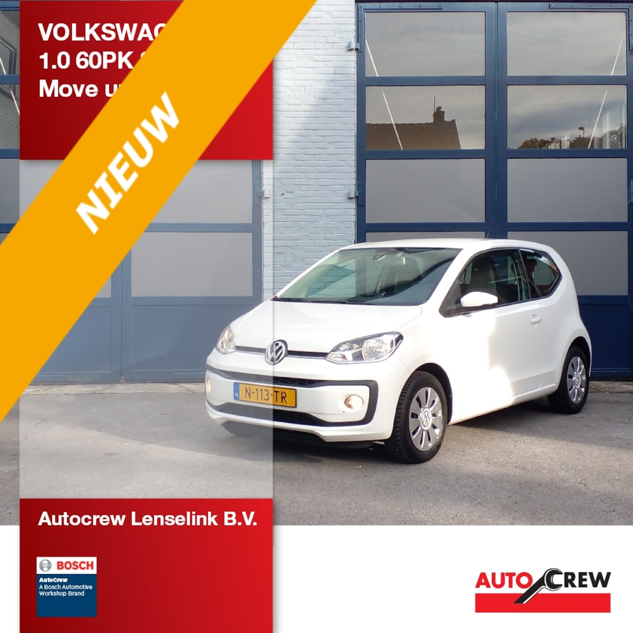 Volkswagen Up! - 1.0 60PK 3D BMT Move up! - AutoWereld.nl
