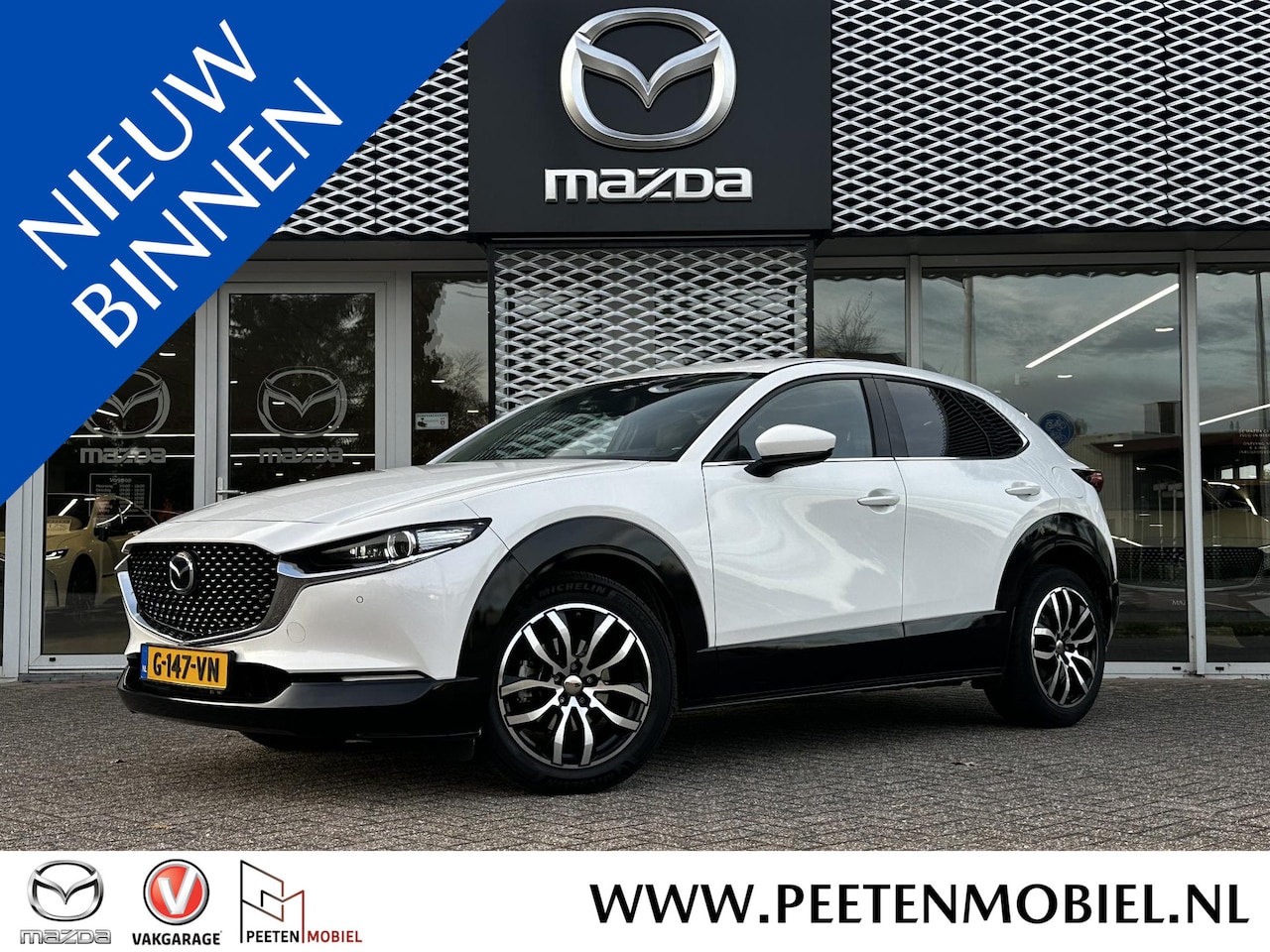 Mazda CX-30 - 2.0 e-SkyActiv-X M Hybrid Luxury | BOSE | STOELVERWARMING | PRIVACYGLASS ACHTER | - AutoWereld.nl