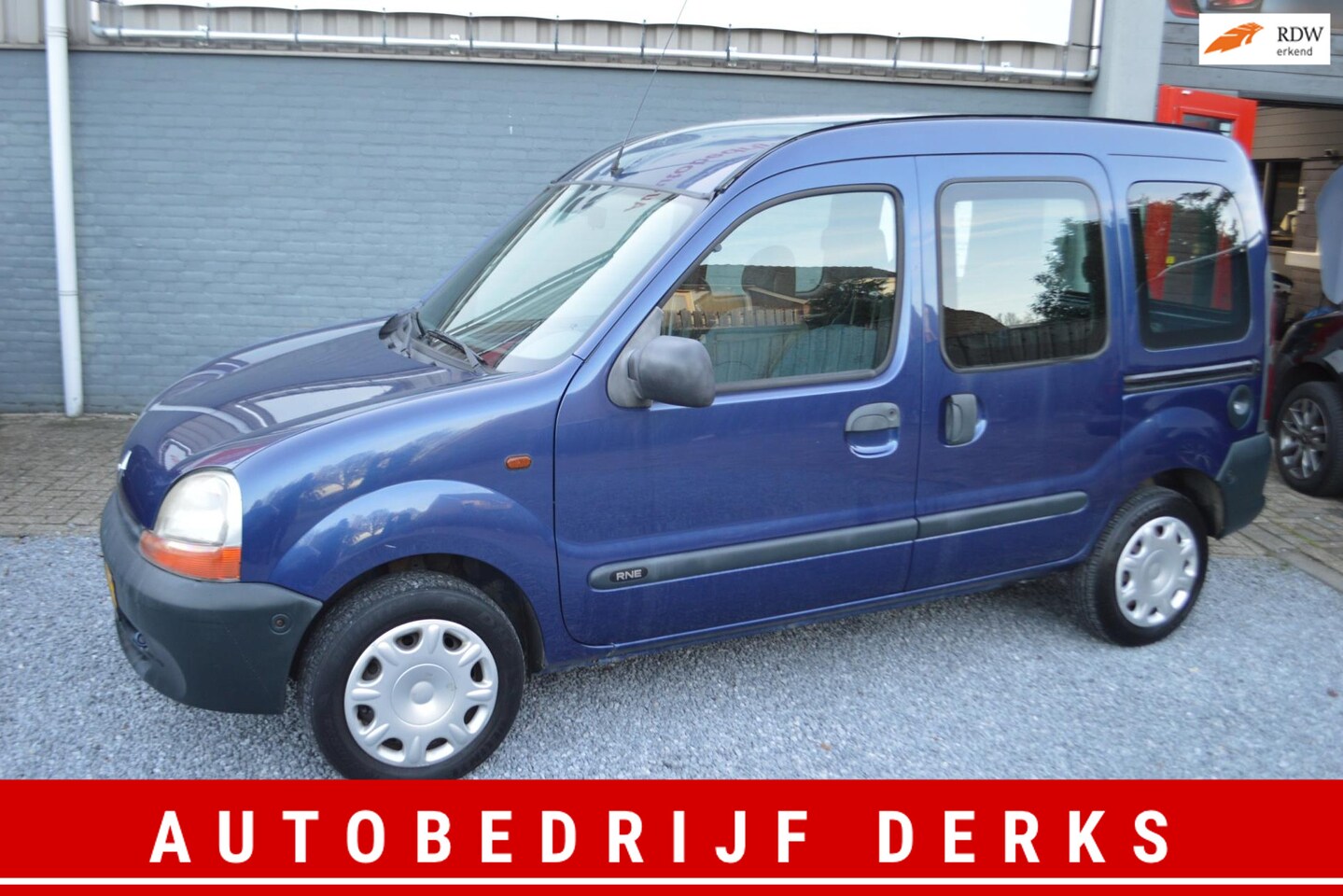 Renault Kangoo - 1.2 RN Stuurbekrachtiging Rolstoel/invalide auto Luchtvering - AutoWereld.nl
