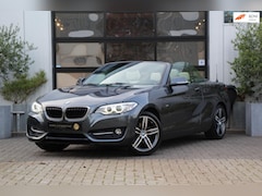 BMW 2-serie Cabrio - 218i Sportline - LEDER - NAVI - LED - PDC - STOEL VERW - ELEK KAP - CRUISE - DEALER OH