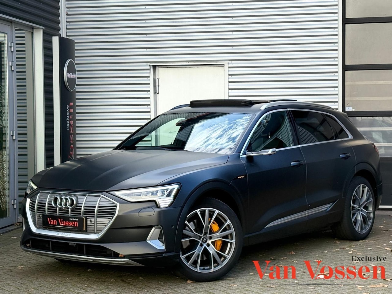 Audi e-tron - E-tron 55 quattro advanced 95 kWh |PANO|LEER|MEMORY|SFEER|360CAMERA|ACC|LANEASSIST| - AutoWereld.nl