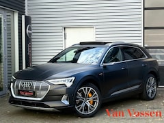 Audi e-tron - E-tron 55 quattro advanced 95 kWh |PANO|LEER|MEMORY|SFEER|360CAMERA|ACC|LANEASSIST|