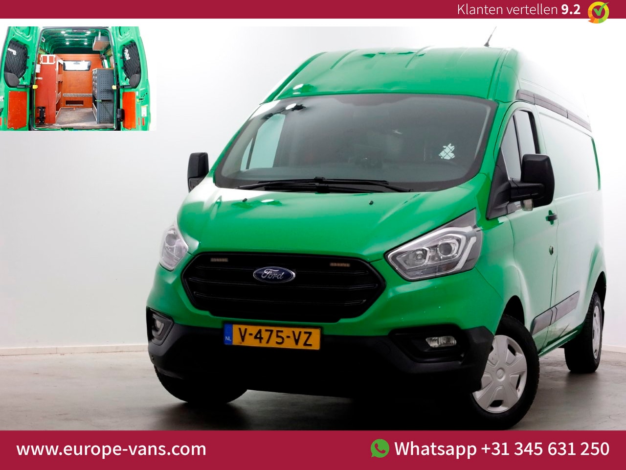 Ford Transit Custom - 2.0 TDCI E6 L2H2 Trend Airco/Navi/Camera 02-2019 - AutoWereld.nl