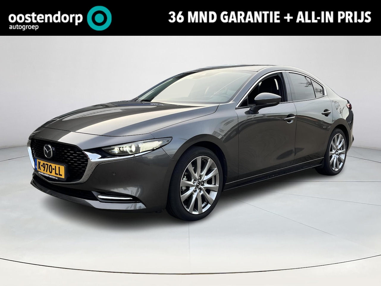 Mazda 3 - 2.0 e-SkyActiv-X M Hybrid 180 Automaat Luxury | Rijklaarprijs! | Trekhaak | Navigatie | Le - AutoWereld.nl