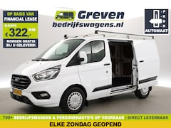 Ford Transit Custom - 300 2.0 TDCI L1H1 | Automaat | Airco | Cruise | Carplay | Trekh. | Schuifdeur L+R | Parkee