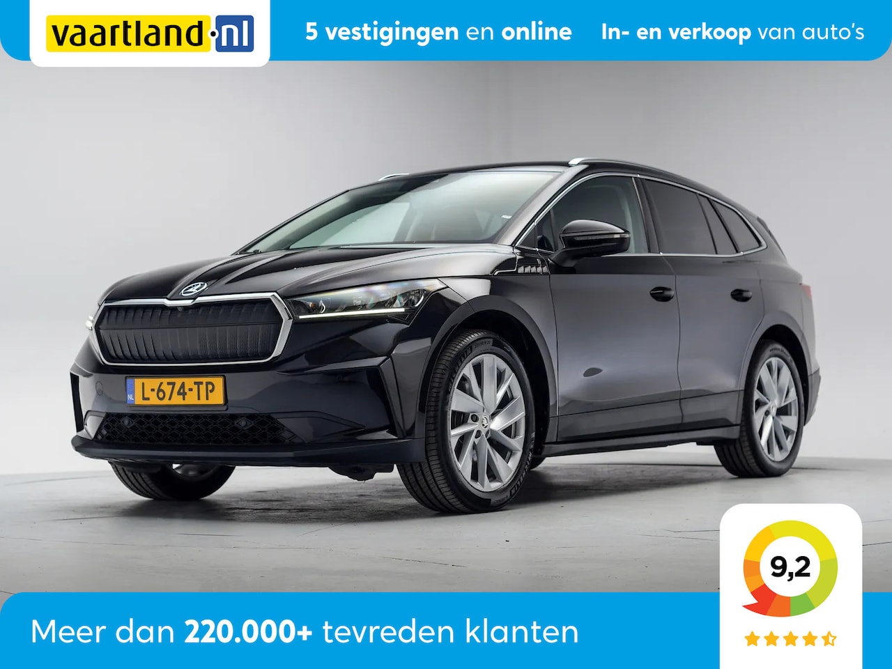 Skoda Enyaq iV - 60 Comfort Plus [ Stoelverwarming Half leder Camera ] - AutoWereld.nl