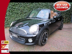 MINI Cabrio - 1.6 Cooper Chili R57 LCI NL-auto, aantoonbaar lage KM's, Leder, Navi, Clima
