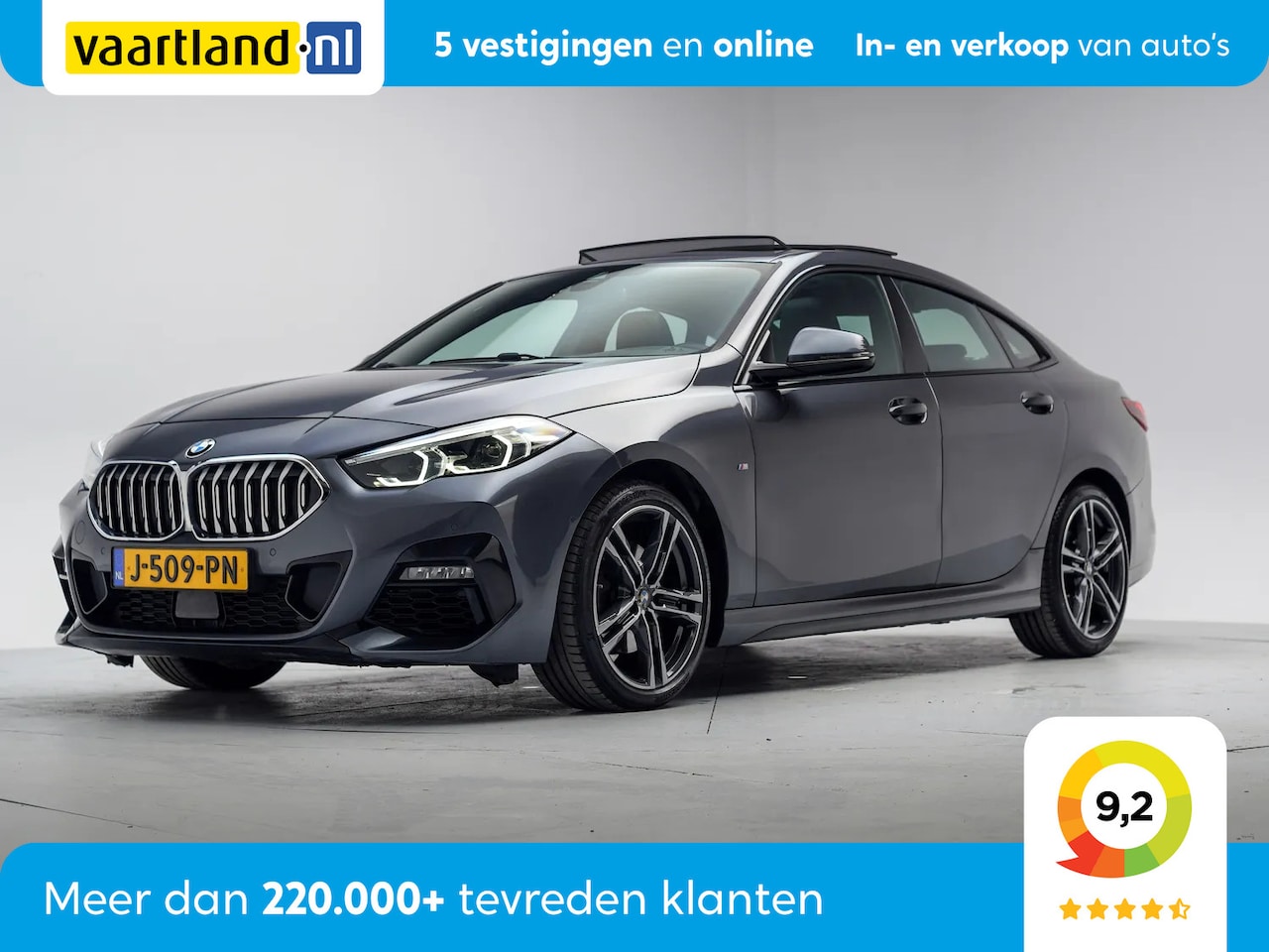 BMW 2-serie Gran Coupé - 218i M Sport High Executive Aut. [ Panorama Leder Stoelverwarming ] - AutoWereld.nl