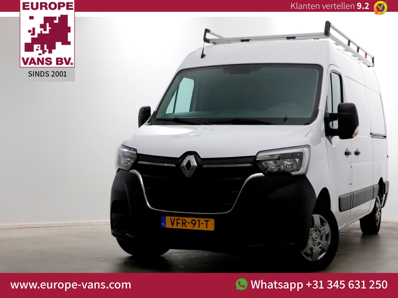 Renault Master - T35 2.3 dCi 150pk L2H2 Automaat Airco/Imperiaal/2x Schuifdeur 03-2020 - AutoWereld.nl