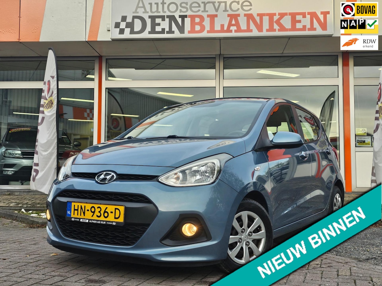 Hyundai i10 - 1.0i i-Motion Comfort BJ.2016 / Navi / Cruise / Clima / Elektr. Pakket !! - AutoWereld.nl