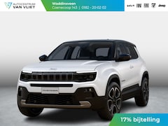 Jeep Avenger - Summit 54 kWh | 17% Bijtelling | Schuif/Kanteldak | Leder&Winter Pack | Warmtepomp | Info&