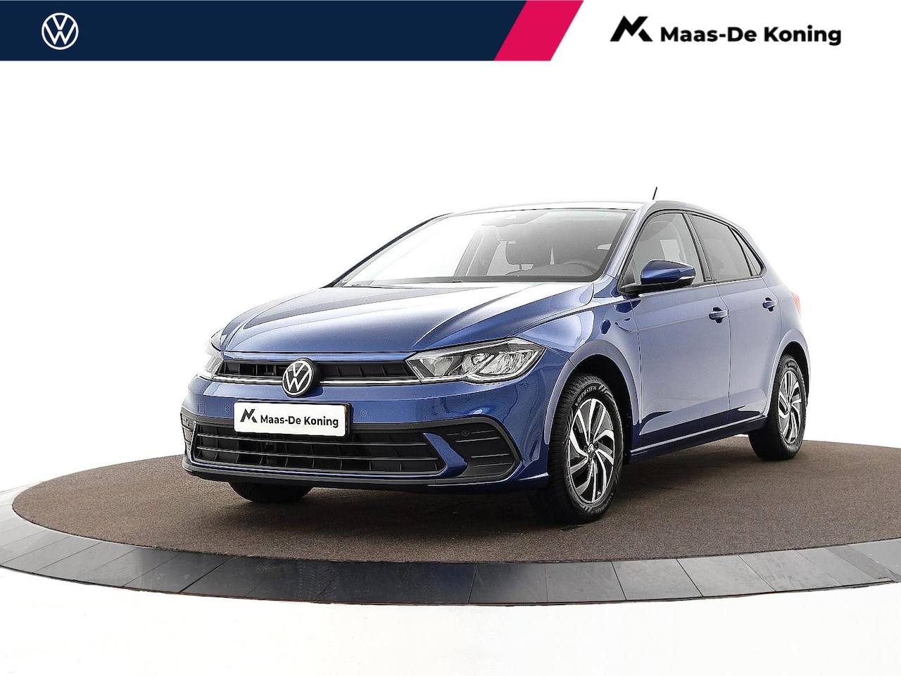 Volkswagen Polo - 1.0 TSI 95pk Life · Apple/Android Car Play · P-Sensoren · Getint Glas · Airco · 15'' Inch - AutoWereld.nl