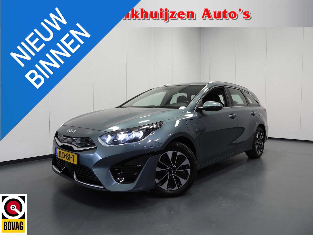 Kia Cee'd Sportswagon - Ceed 1.6 GDI PHEV DynamicPlusLine NAVI/EL.KLEP/MEMORY/LED/16"LMV! - AutoWereld.nl