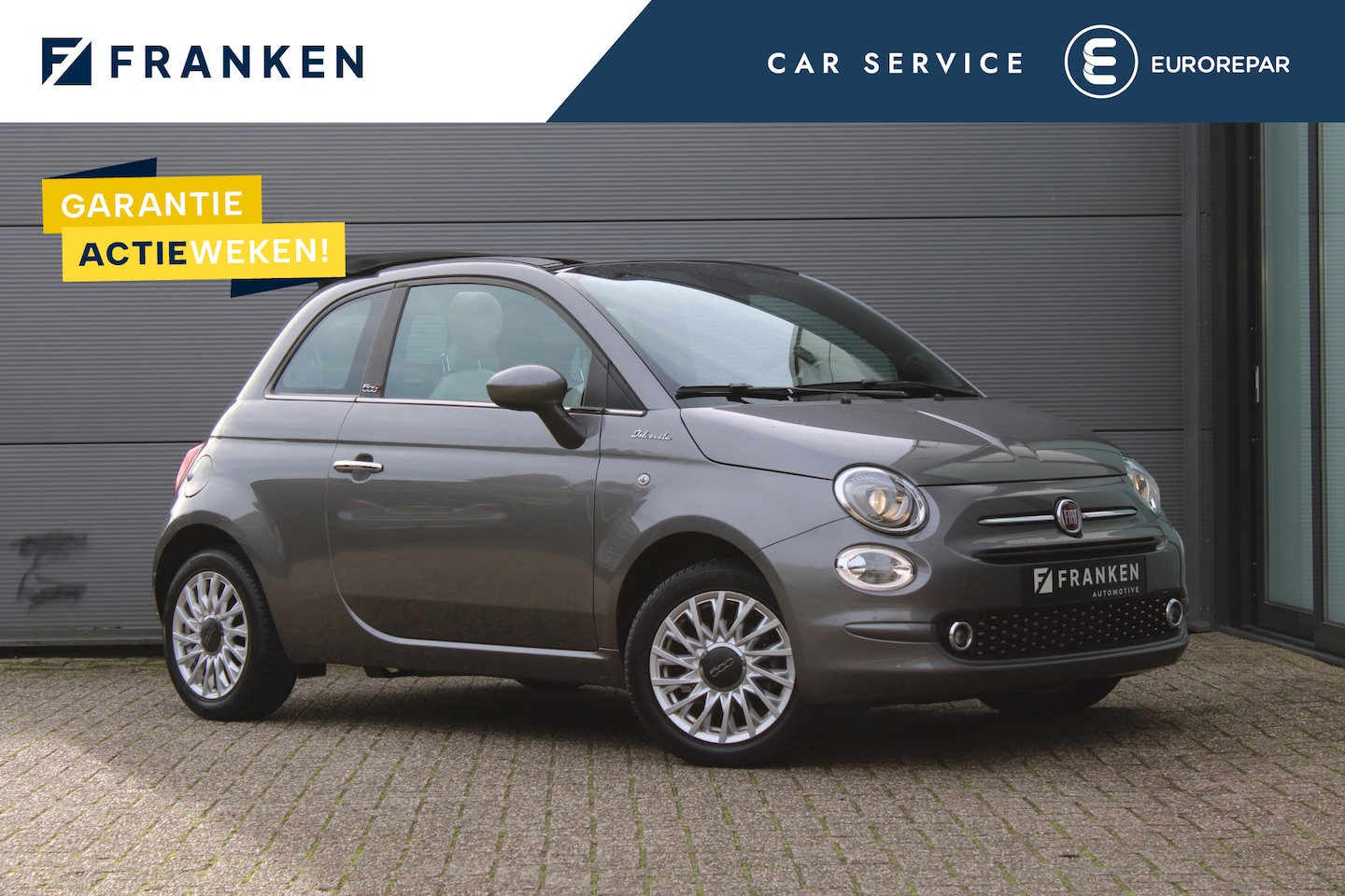 Fiat 500 C - 1.0 Hybrid Dolcevita | Cruise Control | Carplay | Parkeersensoren - AutoWereld.nl
