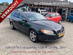 Volvo V70 - 2.0 T 149KW Momentum Lees Tekst