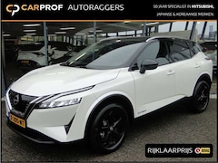 Nissan Qashqai - 1.5 E-power 190pk Black Edition Pano | 360 Camera | Adaptief