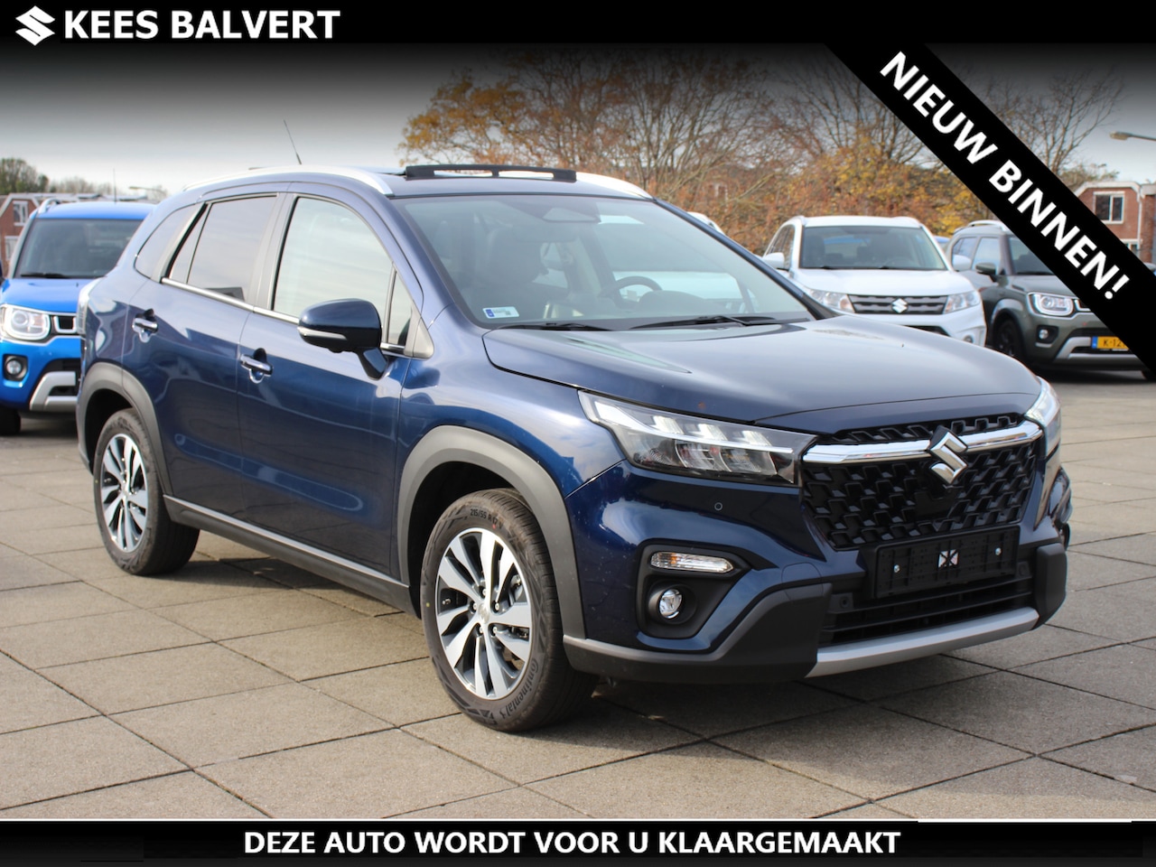 Suzuki S-Cross - 1.5 Style Hybrid Automaat | Opendak | 360 camera | Leer | - AutoWereld.nl