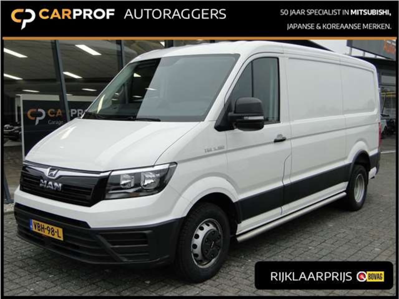 MAN TGE - 5.180 4X2 GB 177PK Aut. | 3500KG | Trekhaak | Dubbel lucht | Navi | Camera All-season - AutoWereld.nl