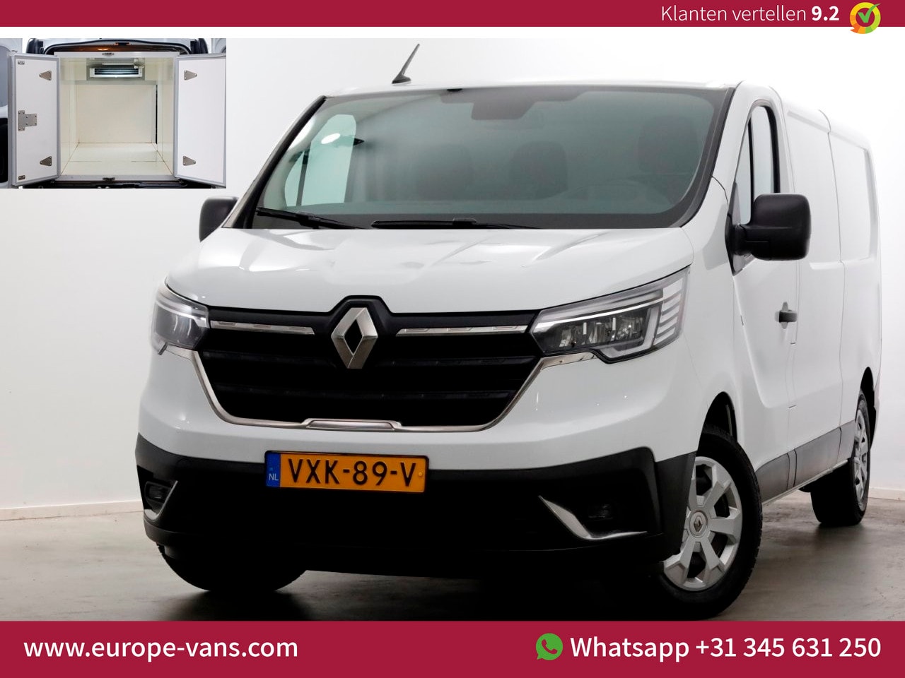 Renault Trafic - 2.0 dCi 110pk L2H1 Work Edition Koelwagen 08-2023 - AutoWereld.nl