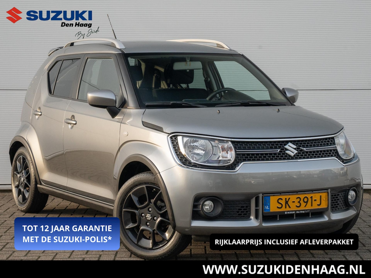 Suzuki Ignis - 1.2 Select |Navigatie|Trekhaak| Lage KM-stand!!|Stoelverwarming |Roofrails - AutoWereld.nl