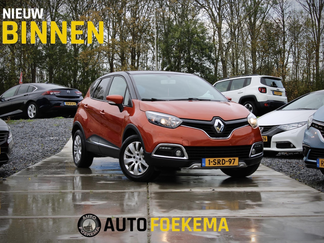 Renault Captur - 1.2 TCe Expression Automaat Parkeersensoren - AutoWereld.nl